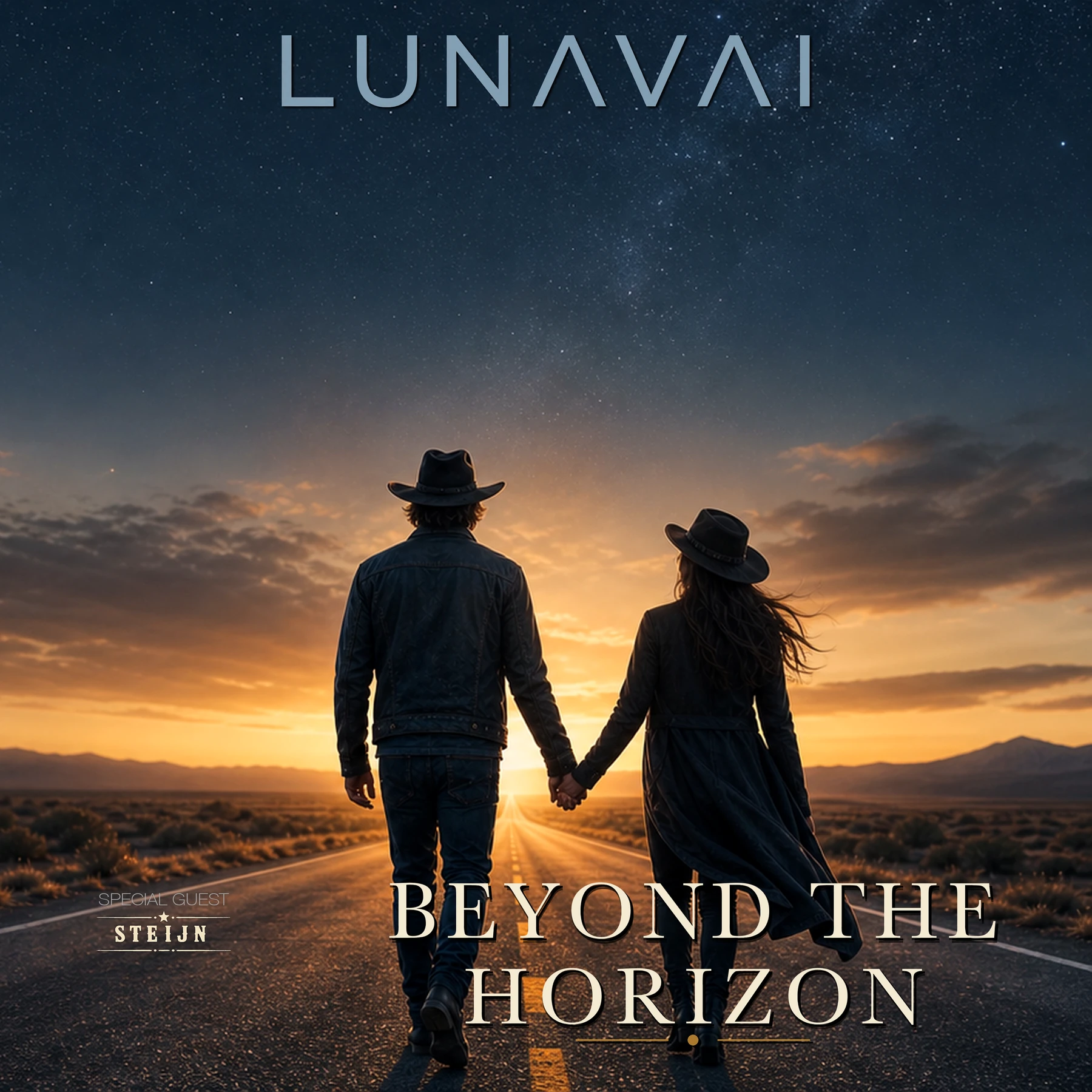 Beyond the Horizon square cover artwork led by Luna Vai