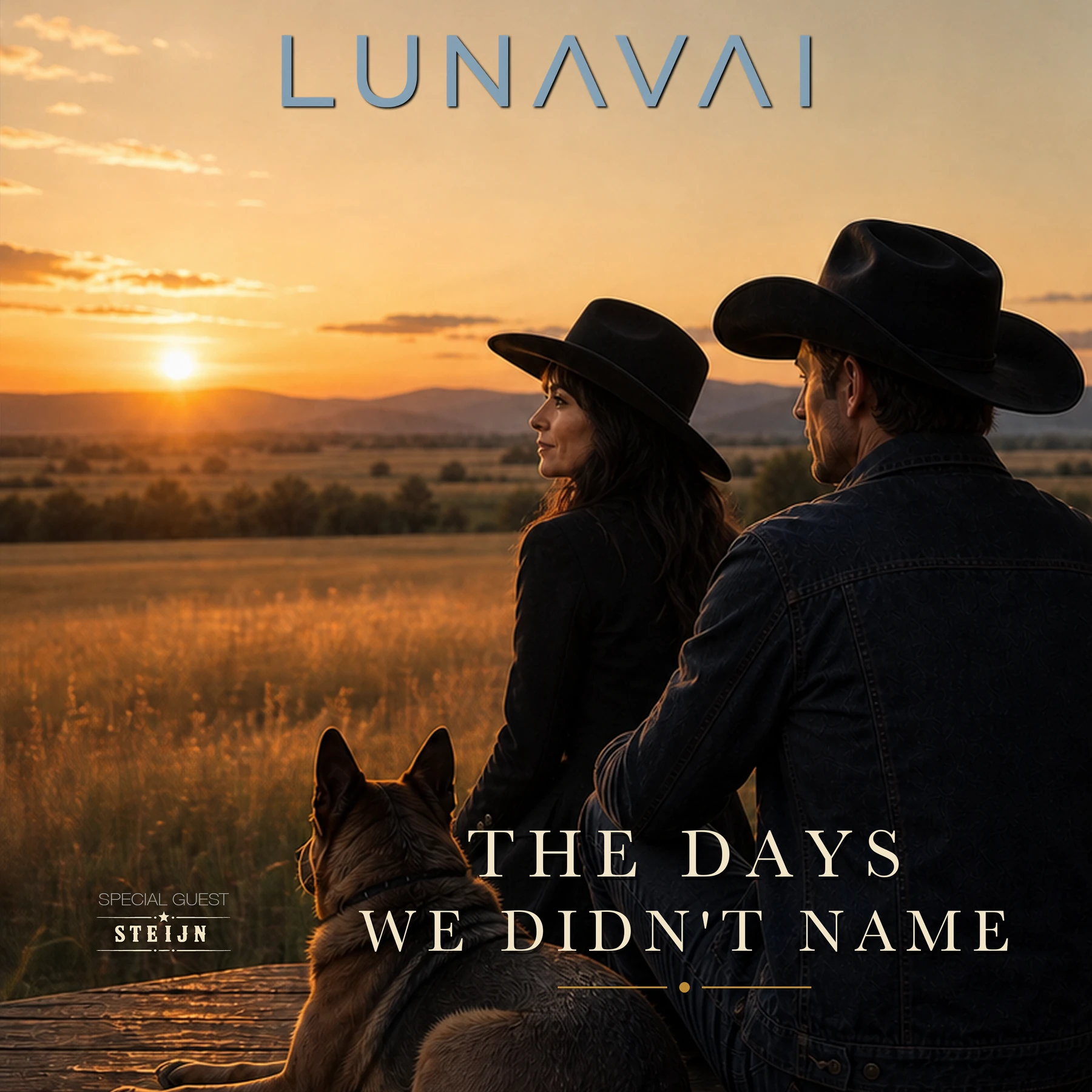 The Days We Didn't Name square cover artwork led by Luna Vai